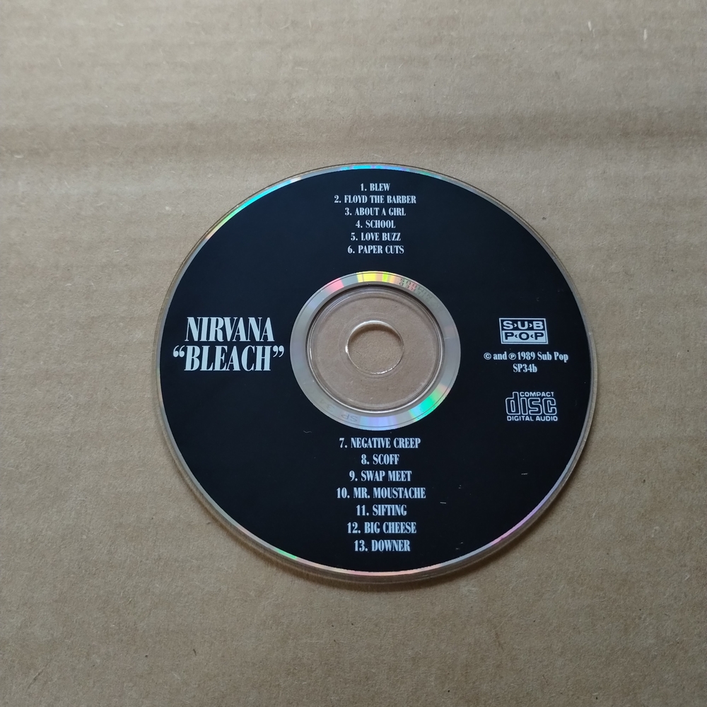 Nirvana - Bleach - CD - Rock - Grunge